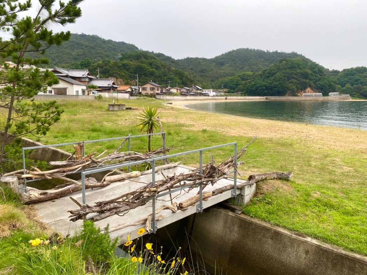 テントの周りの様子
雨が降ってたから基本はテントの中に引きこもってて、小雨...