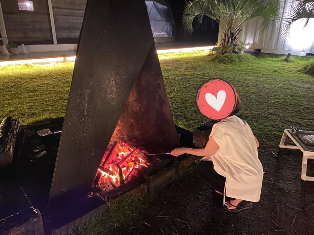 スヌーピーがよくやってる焼きマシュマロ！初体験

普段マシュマロを美味しい...