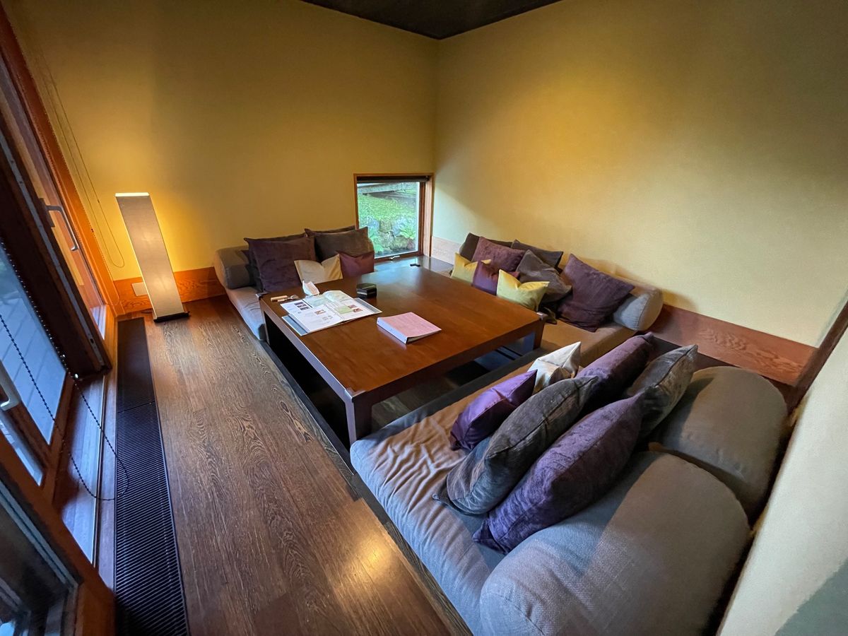 星のや軽井沢到着〜