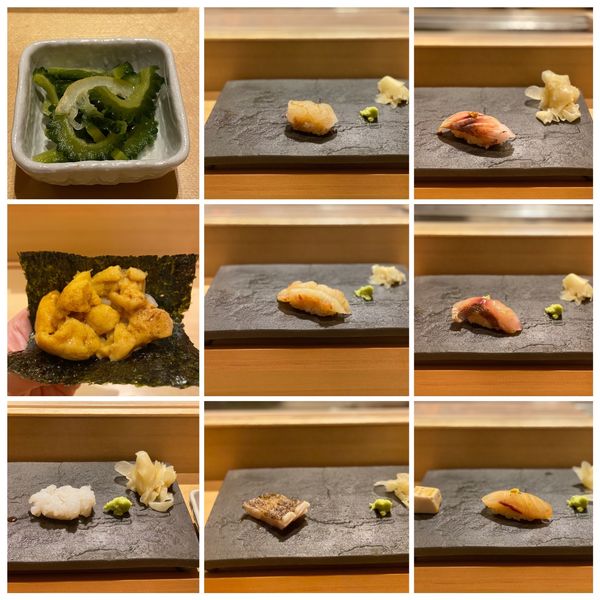 日本・東京都「東京出張✈️」の写真：まんてん鮨 日比谷OKUROJI店

初...