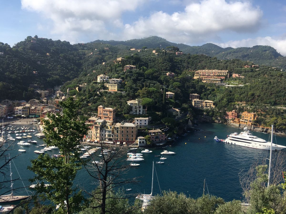 イタリア居住中の写真　リグーリア州ポルトフィーノ