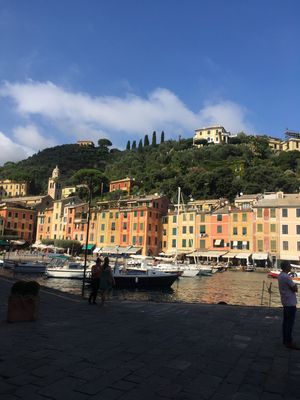 イタリア居住中の写真　リグーリア州ポルトフィーノ