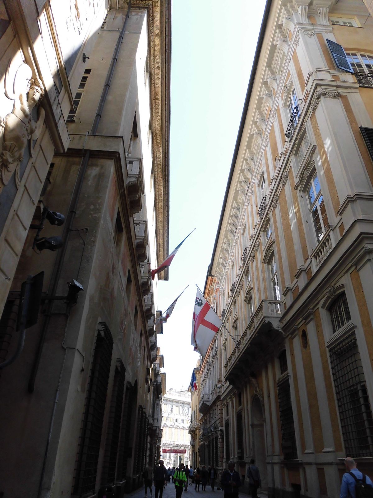 ジェノヴァの色々な通り