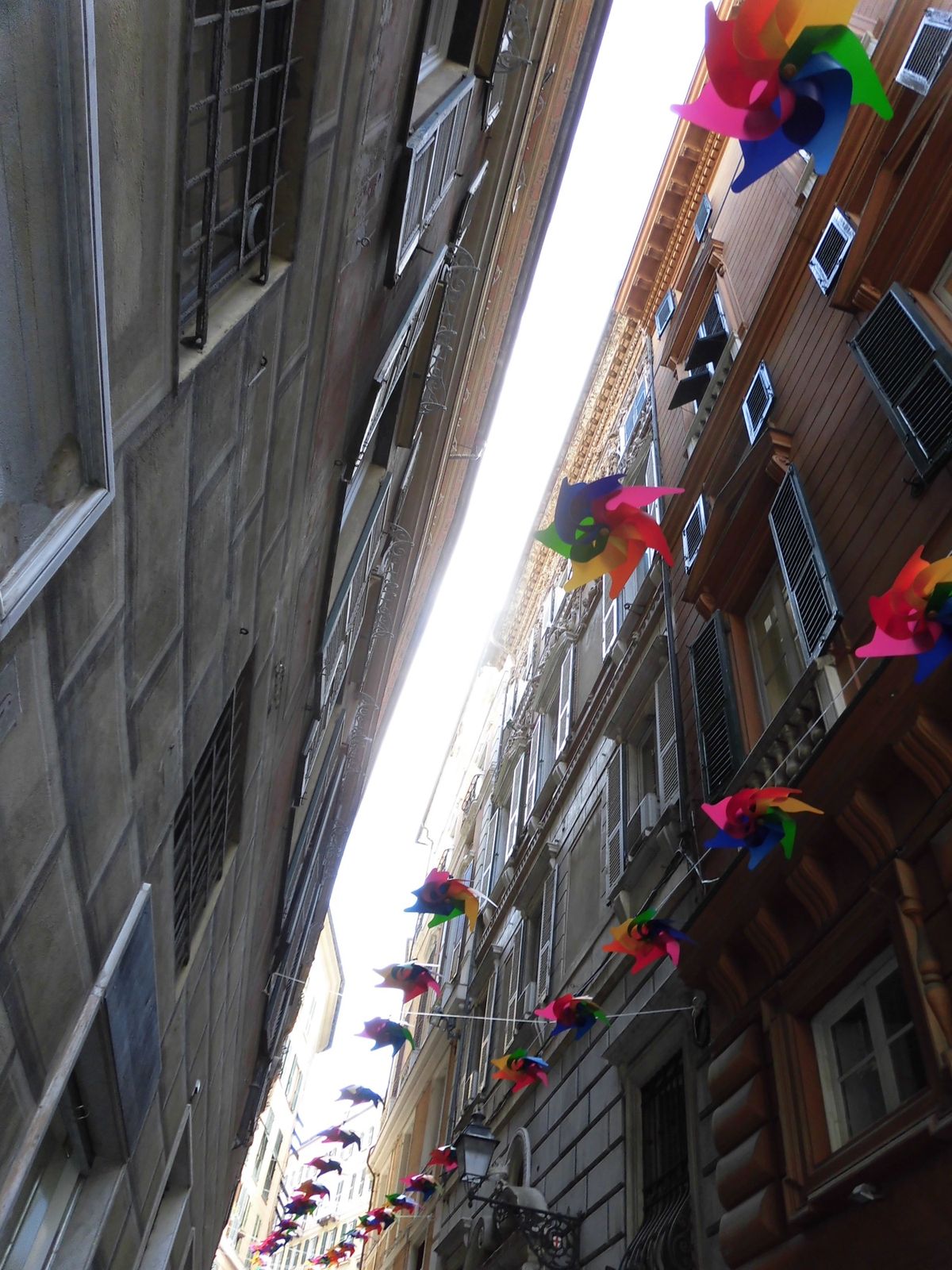 ジェノヴァの色々な通り