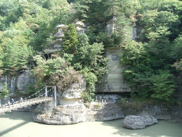 日本・福島県下郷「20121013福島県会津下郷駅」の写真