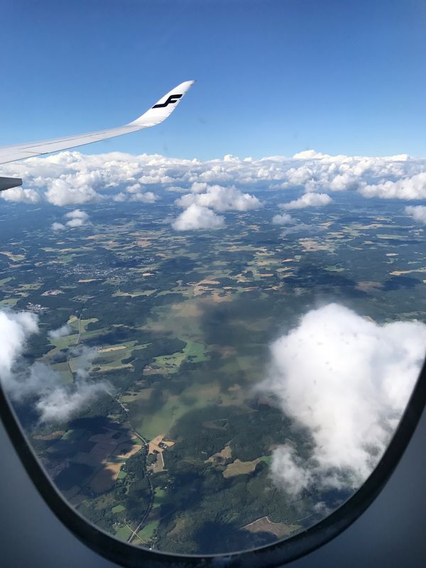 エストニア・タリン「北欧3ヵ国 2017」の写真：ヘルシンキで乗り継いでリガへ