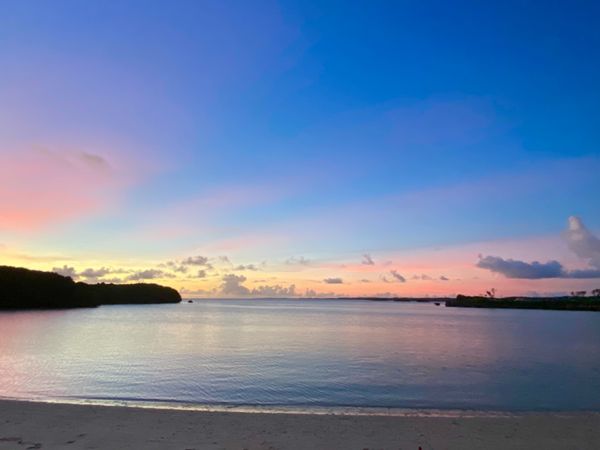 日本・宮古島「初めての離島出張🏝」の写真：夕焼けはついつい何枚も写真を撮ってしまう