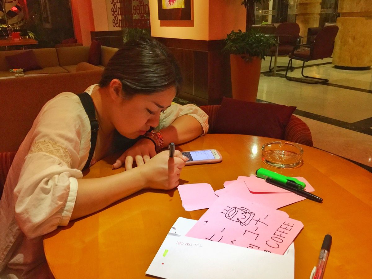 17th Mar. 2017 pic📷

ハイさん(ガイドさん)のお手伝い...