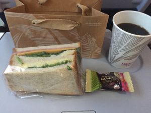 よりぬき＠ハワイごはん

機内食
行きの夜ごはんとおやつ
帰りの夜ごはんと...