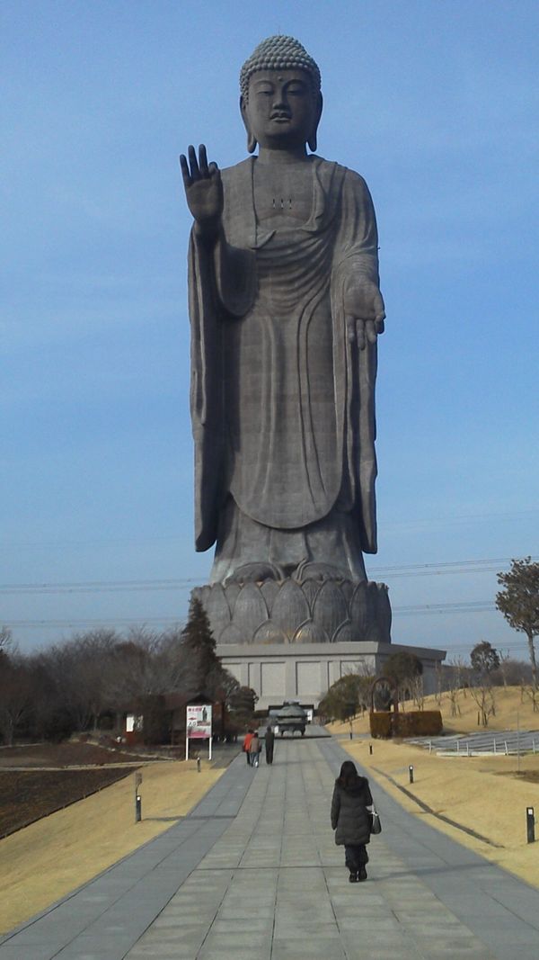 日本・茨城県「牛久大仏」の写真