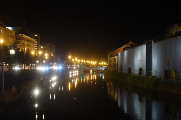 日本・北海道「富良野〜小樽〜定山渓温泉(秋)」の写真：🥜小樽運河🥜

定番の観光地ですが、私は...