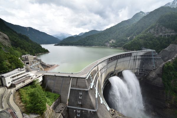 日本・長野県「長野１人旅！」の写真：黒部ダム！