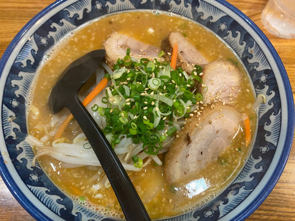 善光寺！
と
信州味噌の味噌ラーメン！みそ家！