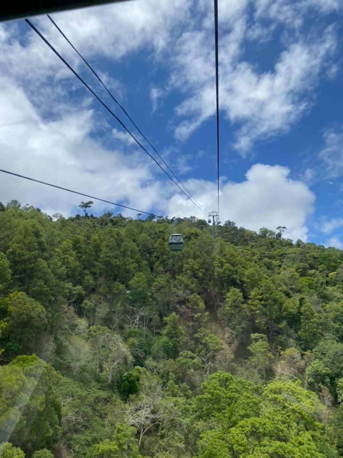 1)キュランダへ行きはレールウェイという列車でいきました。
2)途中、滝が...