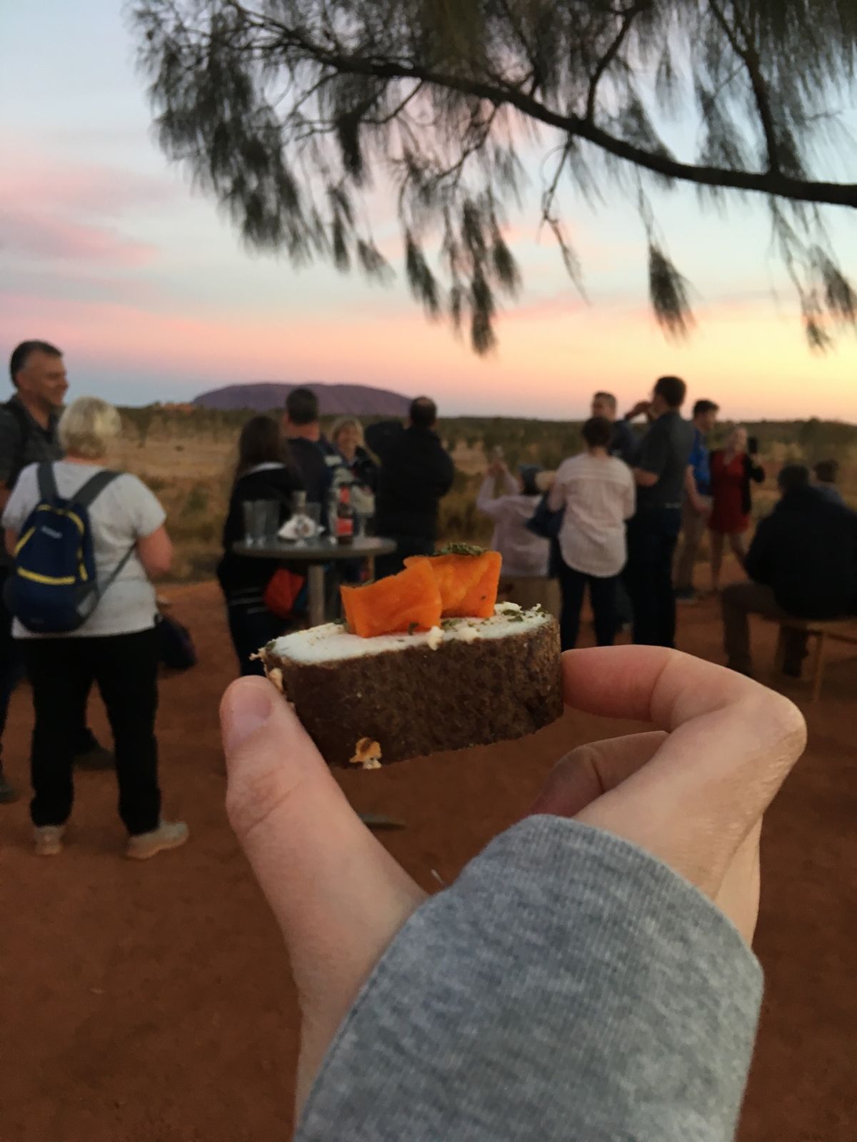 ベルトラで夕焼けのウルルと光のイベントのツアーに予約したら、日本人が1人も...