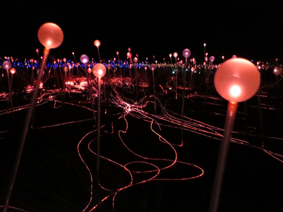 ベルトラで夕焼けのウルルと光のイベントのツアーに予約したら、日本人が1人も...