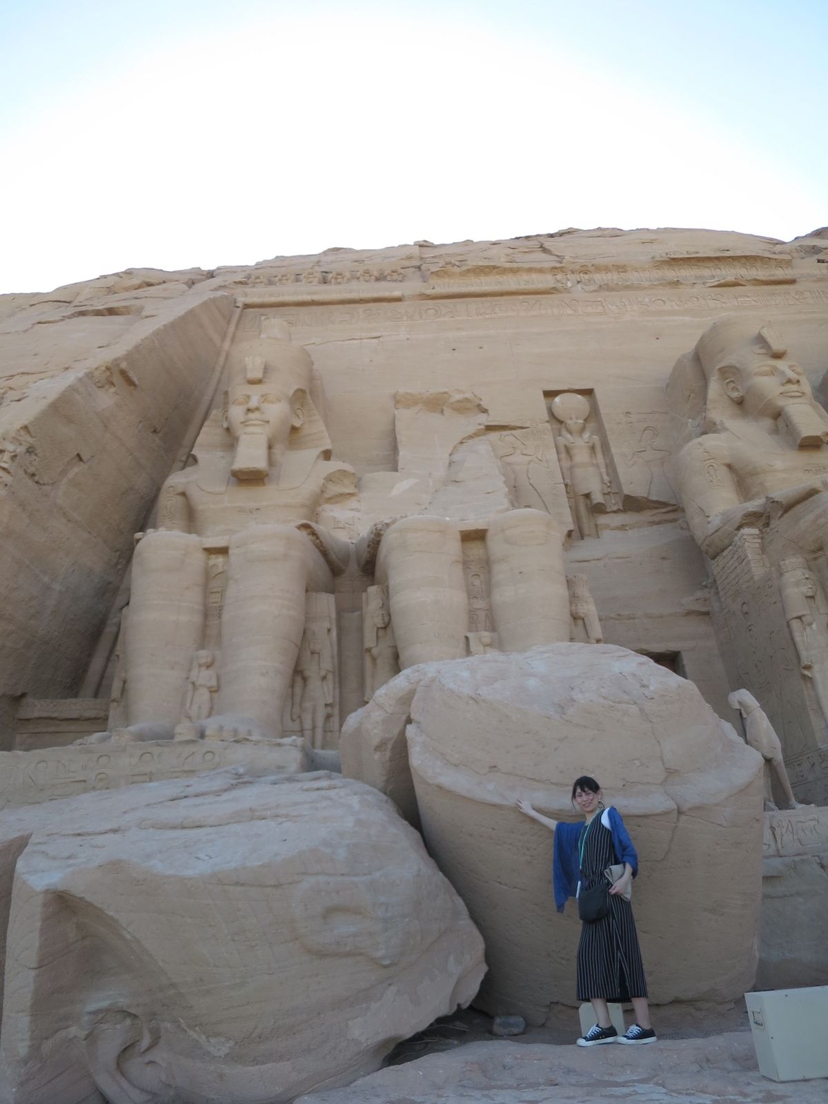 1)来たかったアブシンベル神殿😆こんなのをここに移設ってほんとスケールが違...