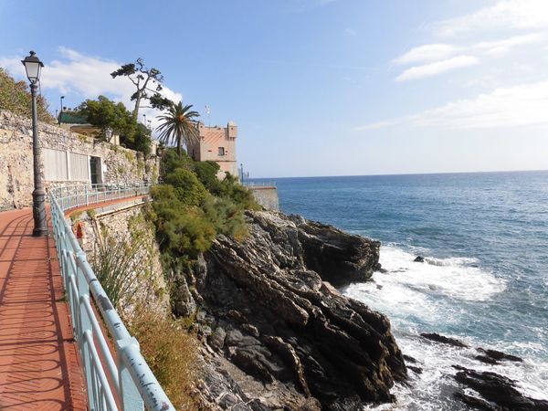 イタリア・ネルヴィ「イタリアの思い出」の写真：リグーリア州ネルヴィとセストリ・レヴァン...