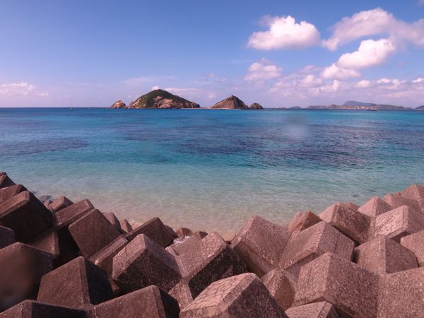 日本・沖縄県「渡嘉敷島ダイビング」の写真：コロナ前でもほんと透き通るようなキレイな...