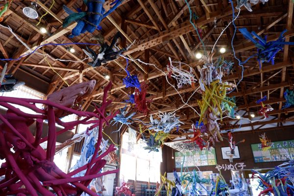 日本「秋山郷からの松代・十日町」の写真：絵本と木の実の美術館
子ヤギかわいい