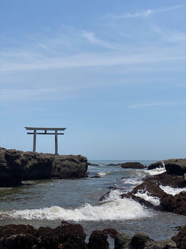 日本・茨城県「茨城 大洗磯前神社　2021.07」の写真