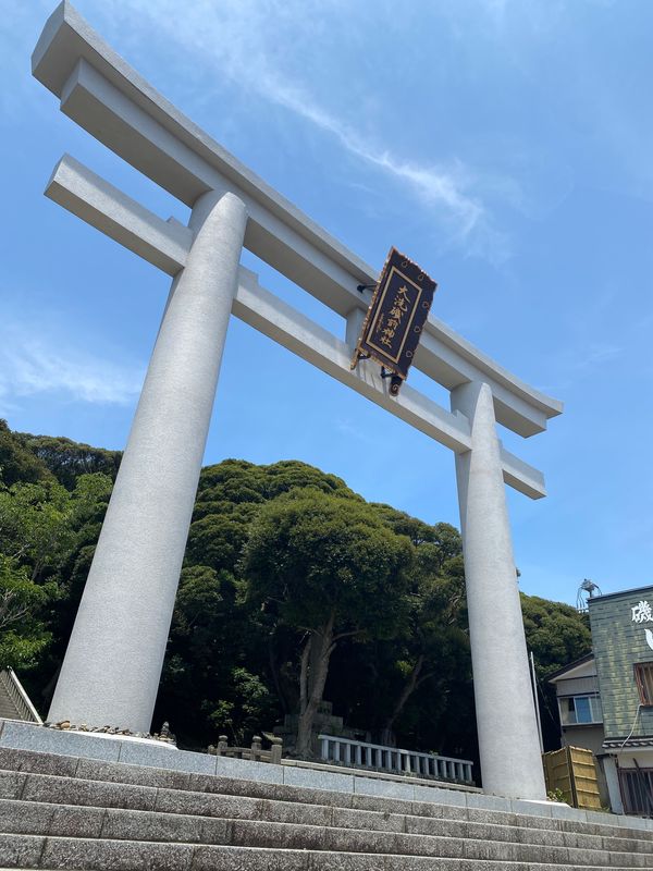 日本・茨城県「茨城 大洗磯前神社　2021.07」の写真