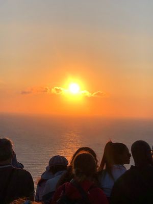 夕日