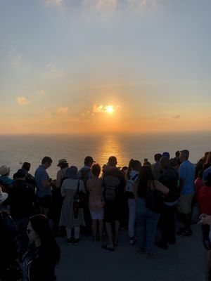 夕日