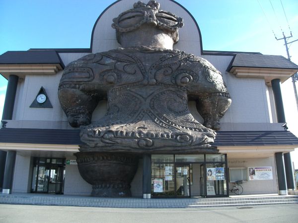 日本・青森県つがる「20151010青森県木造駅」の写真