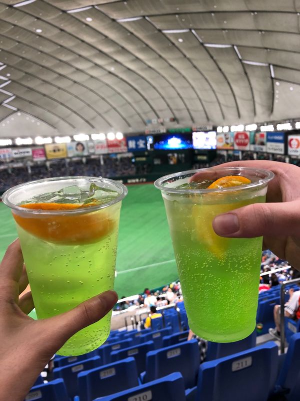 日本・東京都「東京旅行（野球観戦）」の写真