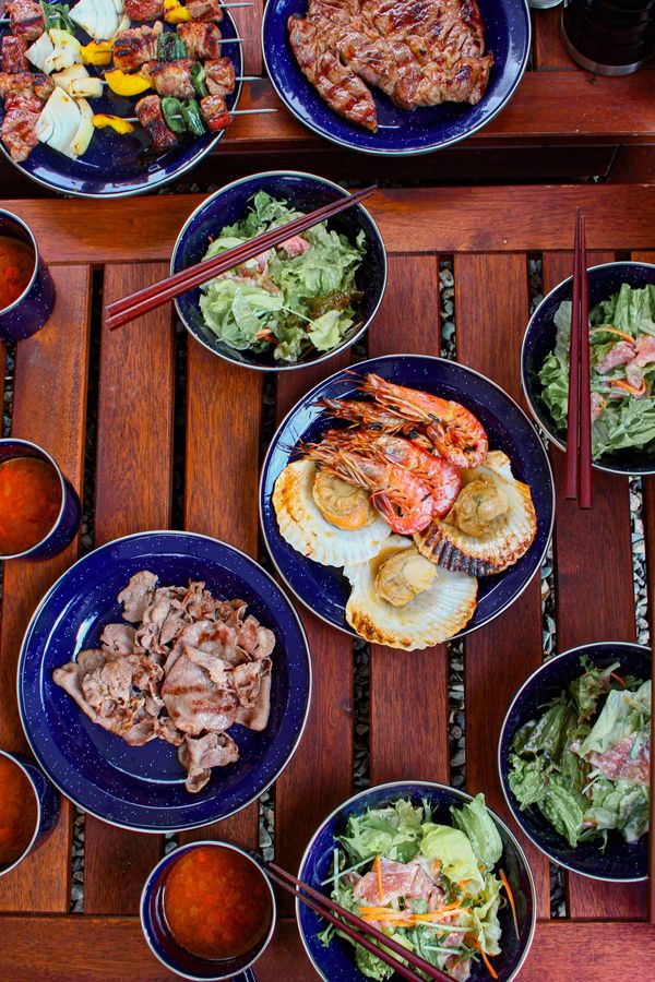 日本・兵庫県「グランピング」の写真