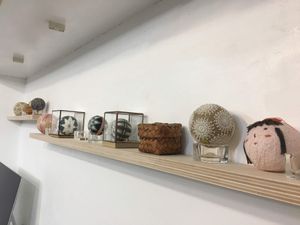 東京西荻窪テマリシャス
（現在、エンネシュテに店名変更）
つまみ細工でウサ...