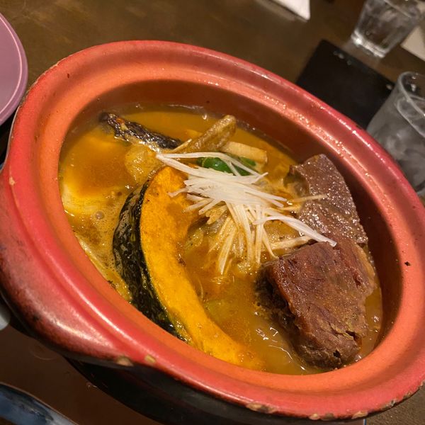 日本・北海道「札幌美味しい旅2」の写真：しゃば蔵のスープカレー
ふしみグリルのハ...