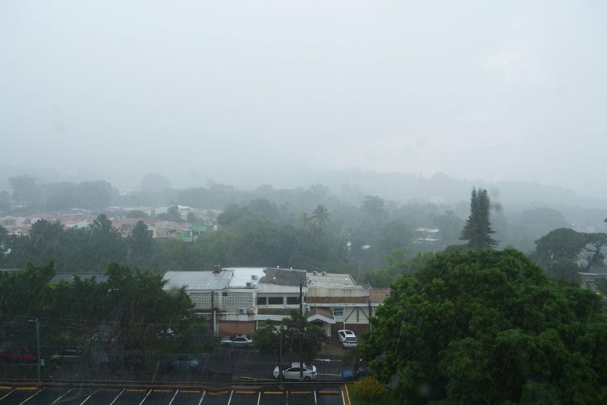雨季なのでいきなり雨