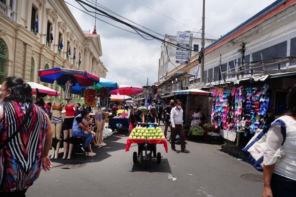 エルサルバドル・SanSalvador「コロナ禍で行くエルサルバドル」の写真：サンサルバドルのローカルな市場