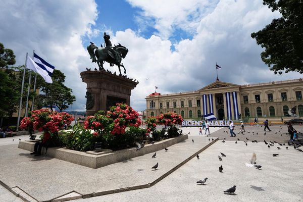 エルサルバドル・SanSalvador「コロナ禍で行くエルサルバドル」の写真：サンサルバドル旧市街の広場
