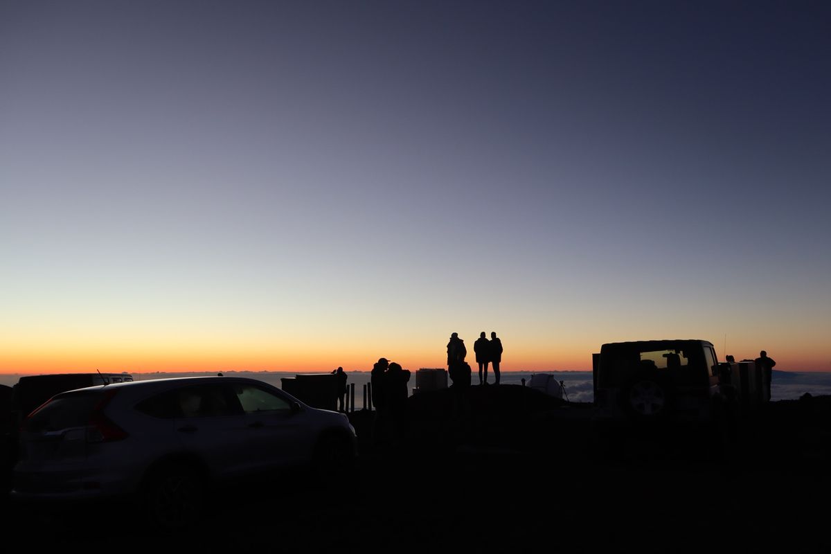 2度目のマウナケアからのサンセット✨