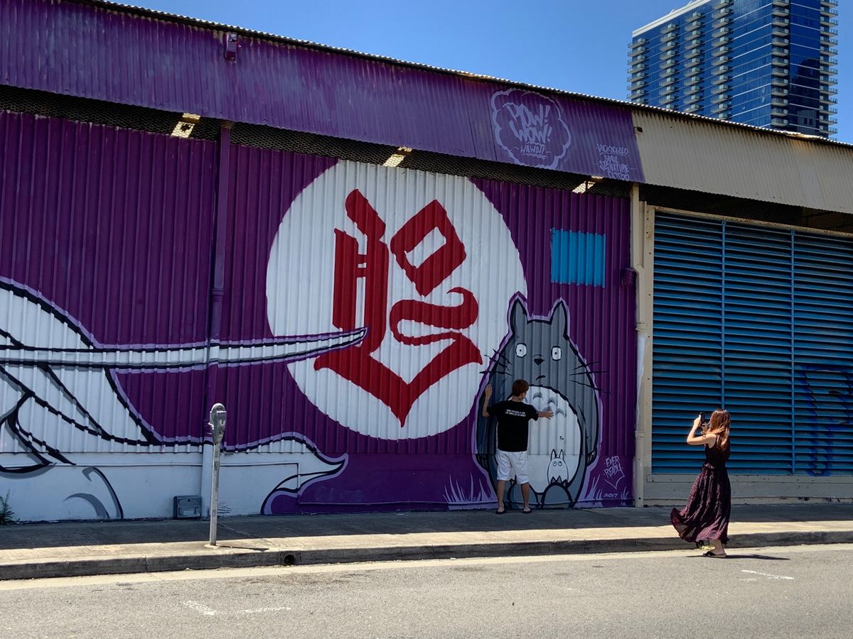 カカアコでは子供達が写真撮りまくりでした！