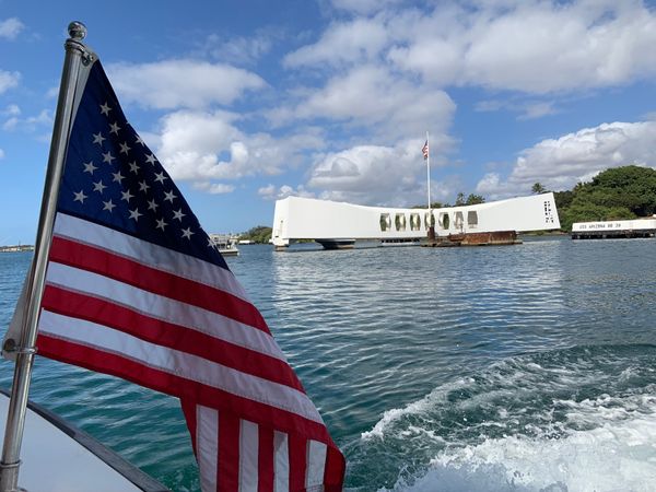 アメリカ(米国)・ハワイ「オアフ島」の写真：娘の希望で2度目のアリゾナ記念館へ