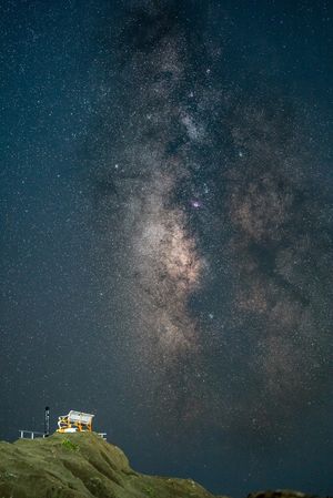 台風の後ということもあり（あと流星群も来てたとか）野島崎灯台はたくさんの人...