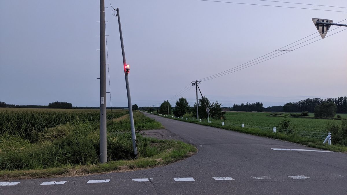 徐々に日が落ちていき、完全に真っ暗になった。
もう移動出来ないので、左右完...