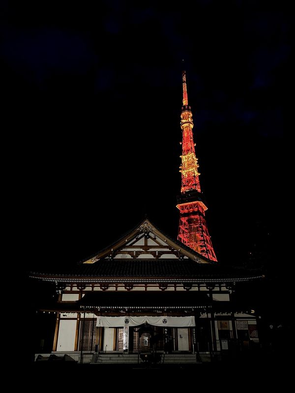 日本・静岡県「出稼ぎついでの小旅行」の写真：増上寺