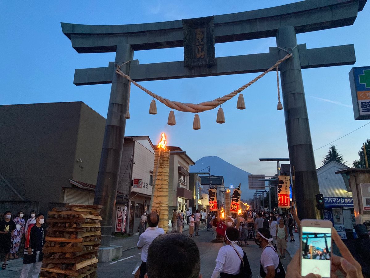 吉田の火祭り