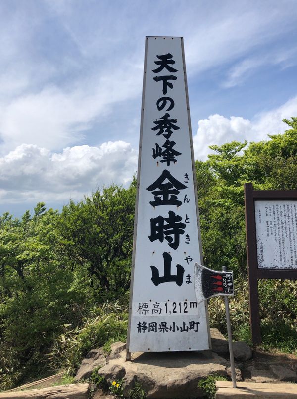 日本・静岡県「金時山登山」の写真：天下の秀峰標高1,211mの金時山登山。...