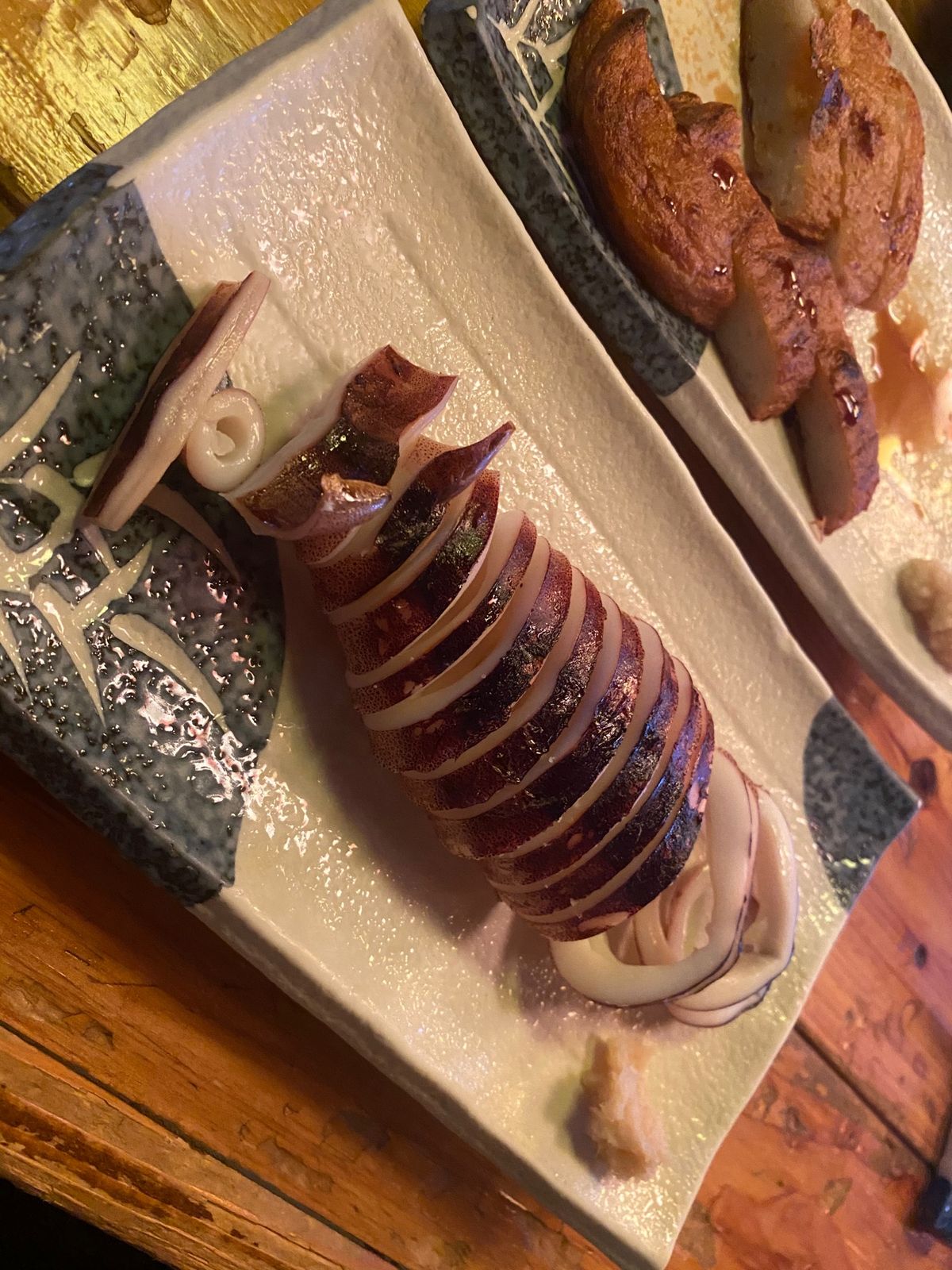 あかちょうちんのさつま揚げ
鳥辰のネギ焼きがおいしかった