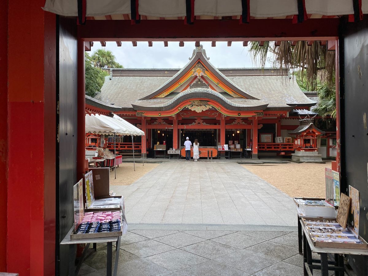青島神宮！鬼の洗濯板！