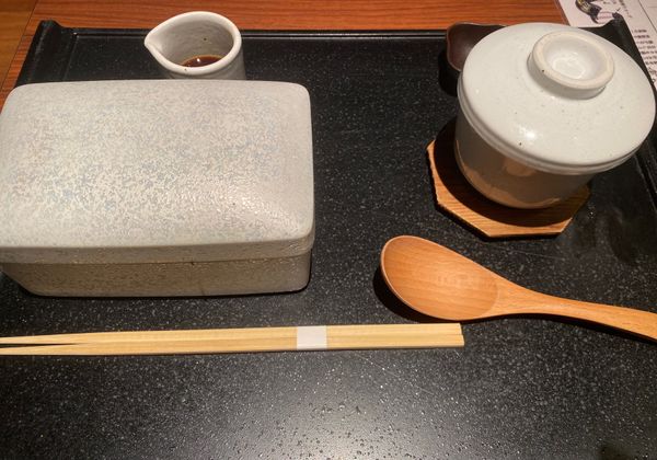 日本・福岡「ご飯を食べに福岡」の写真：1日目の夕食はめんたい重とめんたい吸い。...