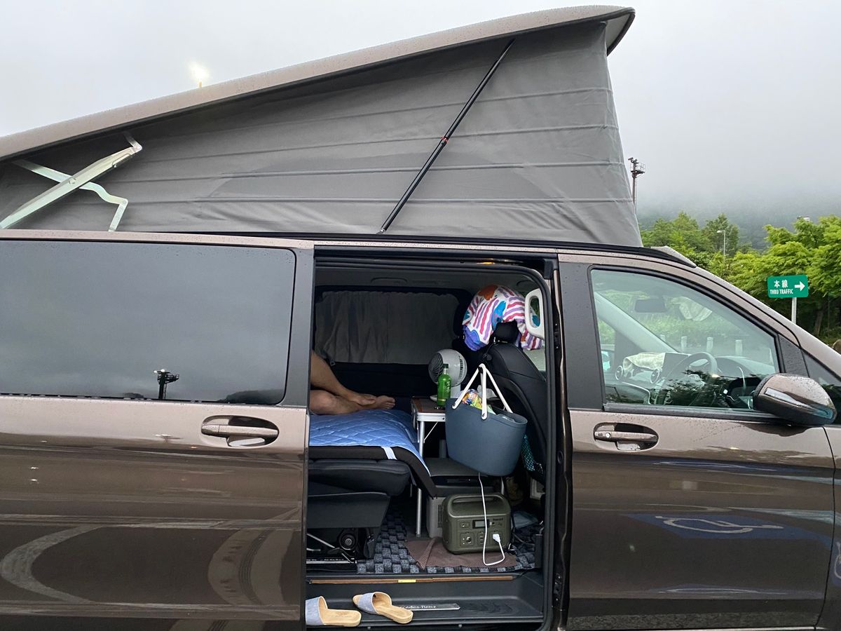 雨の金沢〜ガラガラ