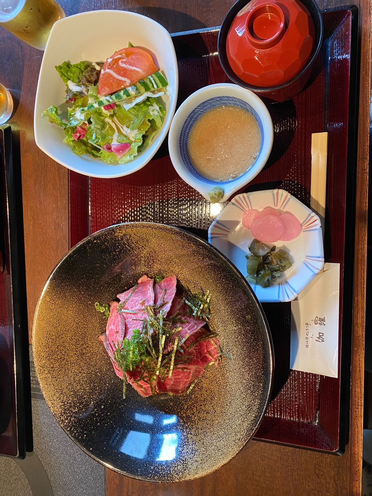 ひこにゃんには会えなかったけど😥
近江牛うま