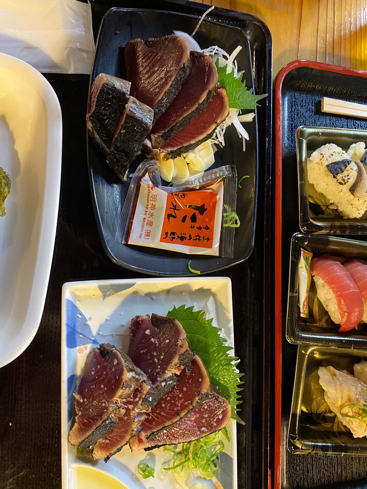 ひろめ市場　ビール飲みたかったなあ🍺〜
ノンアル2本ずつ飲みました